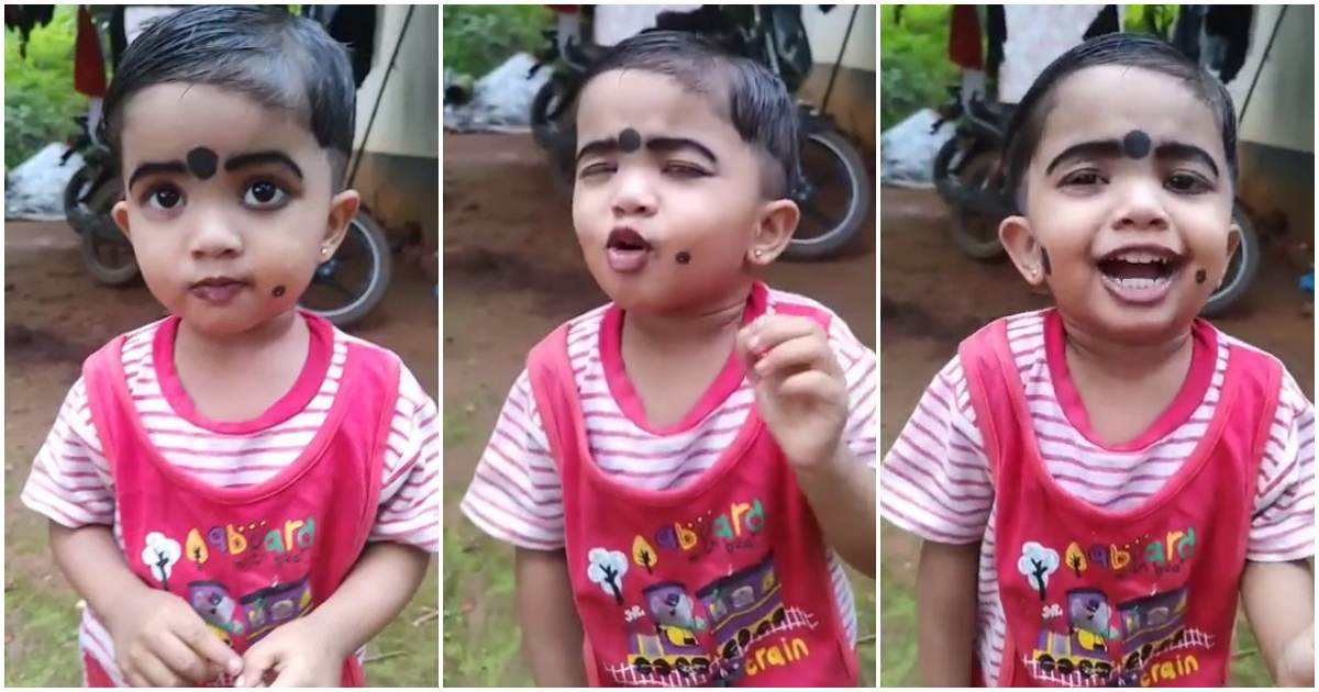 Cute-Baby-girl-singing-viral-video