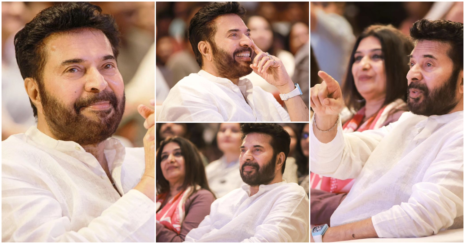 Mammootty-New-Look-In-Movie-Success-Celebration
